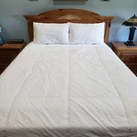 Calvin Klein Duvet Insert King White Cotton Down Alternative Hotel Comforter. Fixed Price $34.95.