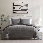 Riverbrook Home Nantes 3-PIECE Comforter Set, Gray, Queen. Fixed Price $199.99.