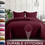 Modern Bedspread Soft Comforter Reversible, Plush Quilt California King. Fixed Price $31.99.