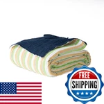 Salt Earth 100% Cotton Muslin Throw Blanket Gauze 50X60 Layered. Fixed Price $69.35.