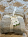 Pottery Barn New Full/queen Belgian Linen Duvet. Fixed Price $125.00.