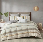 $122 Ink + Ivy Cody Cotton Duvet Cover Set 3PC (yellow/gray) King/cal-king. Fixed Price $85.00.
