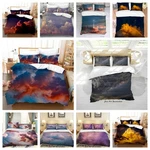 3D Sunrise Sky Clouds Colorful Scenery Quilt Cover Duvet Comforter Set. Fixed Price $99.99.