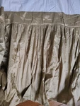 Thomasville Gold 100% Silk Olympia Queen Sz Bed Skirt Vintage Nwot. Fixed Price $250.00.