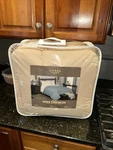 Sierra Home Collections Beige Microplush Down Comforter King Size. Fixed Price $69.99.