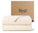 Rest Evercool Cooling Comforter Snow Ivory - King/cali 106" X 90". Fixed Price $149.95.