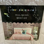 Urban Playground All Seasons Helaine Pink Quilt Set - 3 Piece Soft Brushed Mi.... Fixed Price $26.97.