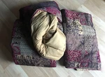 Pre-owned 3 Pc. Croscill Home Red Galleria Tuscan King Comforter Set W/ 2 Shams. Fixed Price $120.00.