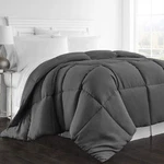 Beckham Hotel Collection 1300 Series Goose Down Comforter, King/cal King, Gray. Fixed Price $37.99.