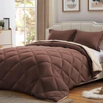 Nexhome Set BROWN&IVORY,3 Pieces Lightweight Queen.... Fixed Price $40.82.