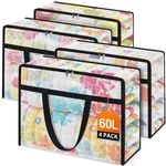 Edendwell Clear Under Bed Storage Containers - 4 Pack Large Capacity Clothes .... Fixed Price $33.62.