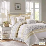 Madison Park 9 Piece Cotton Percale Print Duvet Cover Set King/cal Wheat. Fixed Price $125.00.