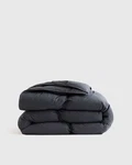 Quince Organic Cotton Pintuck Comforter King Cal Nightfall. Fixed Price $115.00.