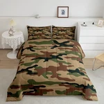 Army Camouflage Lightweight Bedding Set Youth Comforter Kids Boy.... Fixed Price $65.04.