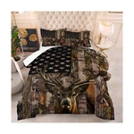 Tailor Shop Deer Comforter Sets Boys Kids Teens,american Flag Camo Beddin.... Fixed Price $45.78.