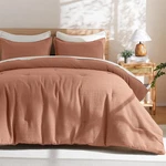 Soft Waffle Comforter Set King Size- Comfy Breathable Weave Wit. Fixed Price $124.99.