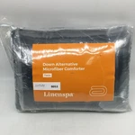 Linenspa LS70TTBKGRMICO Down Alternative Microfiber Black Comforter Twin. Fixed Price $34.99.