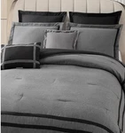 Wonderful Hotel Comforter Set King Gray Hydro-brushed Wooly Feel Modern Luxury. Fixed Price $58.00.