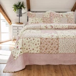 Brandream King Set 100 Cotton Handcrafted Patchwork Rose Floral. Fixed Price $252.10.