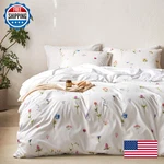 Wake Cloud - Floral Comforter Set Cottagecore Cute Aesthetic Watercolor Tiny. Fixed Price $59.52.