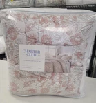 Charter Club Sorrento 3-PC.FULL/QUEEN Comforter Set Pink. Fixed Price $108.99.