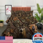 Ninenine Deer Comforter Set Boys Twin Bedding Camo Western Includes 1. Fixed Price $80.56.