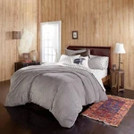 G.h. Bass & Co. Cozy Corduroy Comforter Set, Grey, King. Fixed Price $92.39.