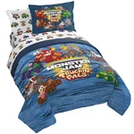 Jay Franco Monster Jam Truckin Pals 5 Piece Twin Bed Set - Includes Comforter. Fixed Price $50.67.