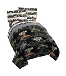 Jay Franco Monster Jam Tracks 4 Piece Twin Bed Set - Includes Comforter & She.... Fixed Price $93.32.
