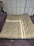 Divatex Home Fashions Gray Blanket Comforter Bedspread California King 96 94". Fixed Price $50.00.