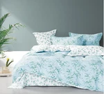 Say Yes Bedding Reversible Comforter Set Summer Blue Green Floral Cottage. Fixed Price $104.25.