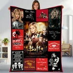 Buffy The Vampire Slayer Quilts, Tv Series Blanket Soft And Cozy Luxury. Fixed Price $69.95.