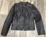 Star Wars Universe Kylo Ren Jacket Black Faux Leather With Empire Disney. Fixed Price $74.95.