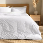 100% Organic Cotton Percale Cooling Duvet Cover & Sham Set By Bare. Fixed Price $32.99.