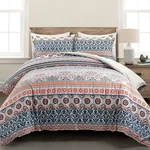 Nesco Stripe Cotton Duvet Cover 3 Piece Set. Fixed Price $155.99.