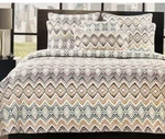 Max Studio Bright Polka Dot Zig Zag Twin Quilt Set / Sham. Fixed Price $79.95.