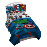 Marvel Avengers Comics Good Guys 5 Piece Full Bed Set, Blue. Fixed Price $92.79.