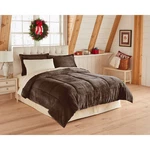 Brylanehome Bh Studio Microfleece Comforter - King, Chocolate. Fixed Price $72.99.