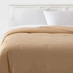 Twin/ Extra Long Corduroy Plush Comforter Khaki - Room Essentials. Fixed Price $12.99.