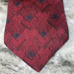 Nordstrom Exclusive By J Z Richards Silk Peacock Eye Red Vibrant Tie BLT15M19. Fixed Price $29.00.