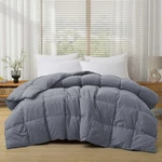 Oversized Down Feather Comforter Moisture-wicking Cozy, Queen Blanket. Fixed Price $80.99.