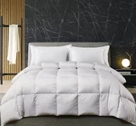 Hotel Suite Luxury Bedding White Goose Feather & Down Comforter King New. Fixed Price $100.00.