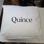 New Quince Premium Duck Down Comforter Full Queen All Season White Unopened. Fixed Price $99.99.