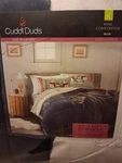 Cuddl Duds Blue King Comforter Reversible Velvet Mink/long Plush New/never Open. Fixed Price $98.49.