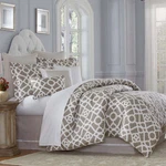 Aico Furniture - Harper 10 Piece King Comforter Set Natural. Fixed Price $742.99.