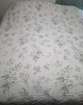 Ralph Lauren Hoxton Ainslie Cream Grey Toile Floral Super King Size Duvet Cover. Fixed Price $70.00.