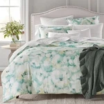 Nwt Sky Freya Inky Floral Twin Comforter Cover Green King Size 106X96. Fixed Price $99.00.