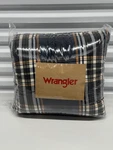 Wrangler Microfiber Comforter & Sham Sets (city Flats Plaid-navy). Fixed Price $55.00.