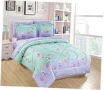 Fancy Linen Comforter Set Under The Sea Lavender Aqua Pink New # Full Mermaid. Fixed Price $39.37.