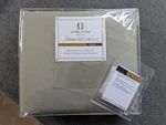 Olive Clara Clark Premiere 1800 Collection Twin Duvet Cover, Sham Stand & Clips. Fixed Price $9.00.